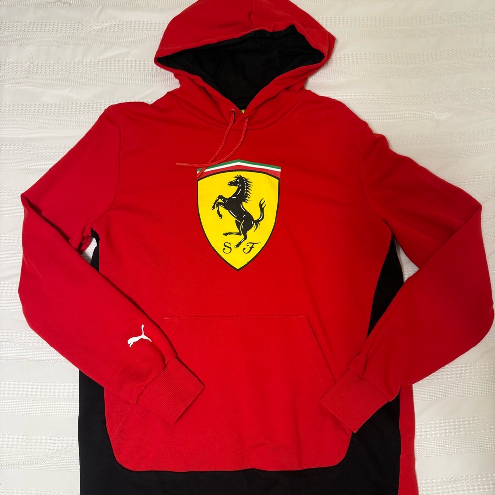 Puma Formula 1 Scuderia Ferrari Red and Black Hoodie
